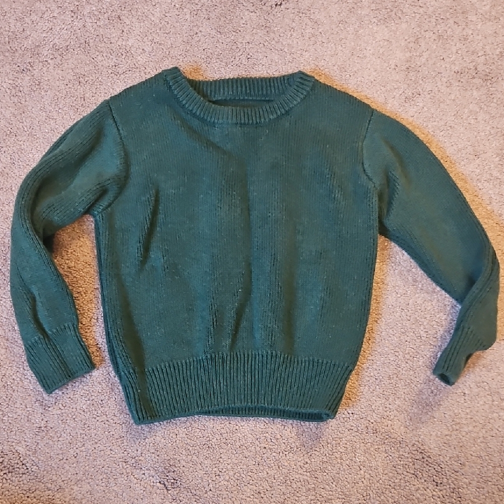 Little Sleepies Play Green Sweater
